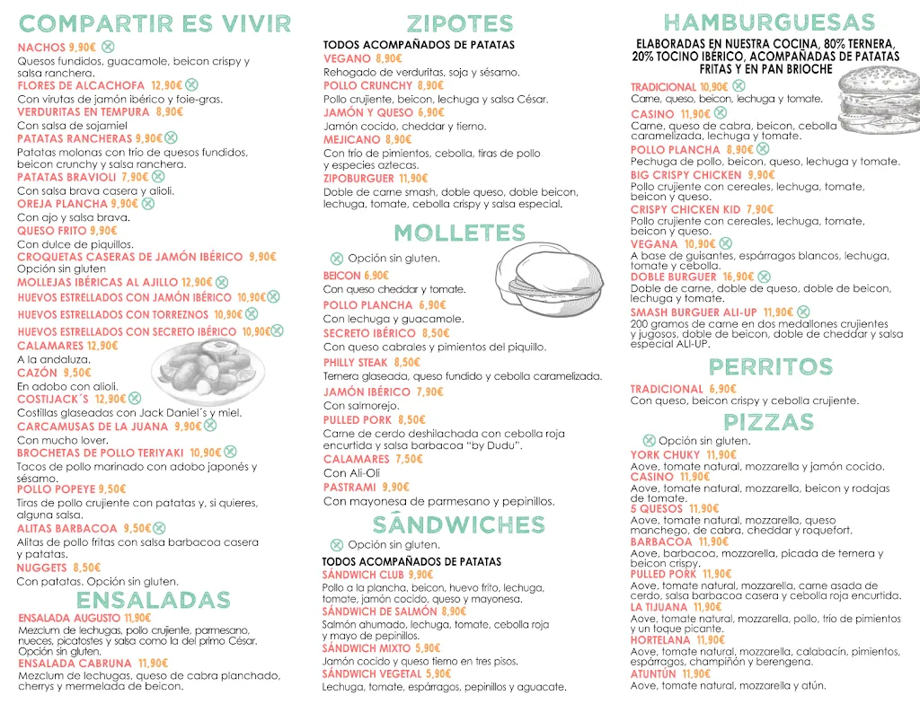 Menu_Casino Rock Bar_Esquivias_immagine_1
