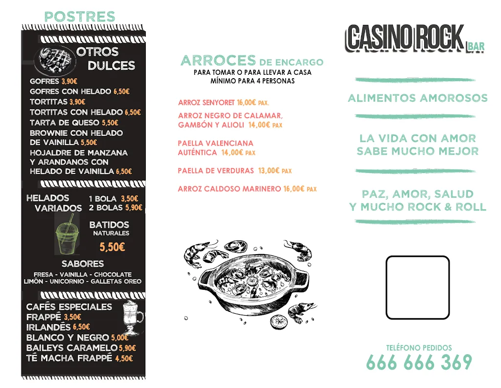 Menu_Casino Rock Bar_Esquivias_immagine_2