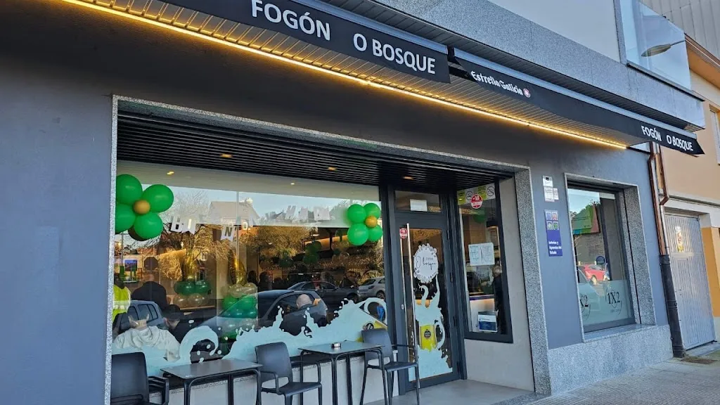 Fogón O Bosque restaurant in Cerceda