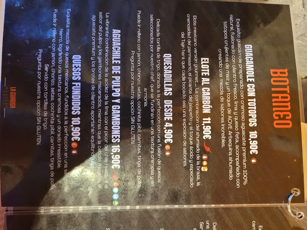 Menu_La Guarida Mexican Grill_Estrella La_immagine_2