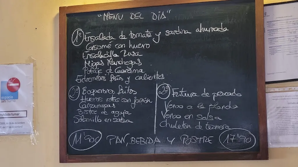 Menu_Bar Restaurante El Practi_Guadamur_image_1
