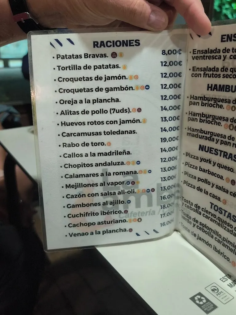 Menu_Bar-Restaurante La Gamba_Guadamur_image_1