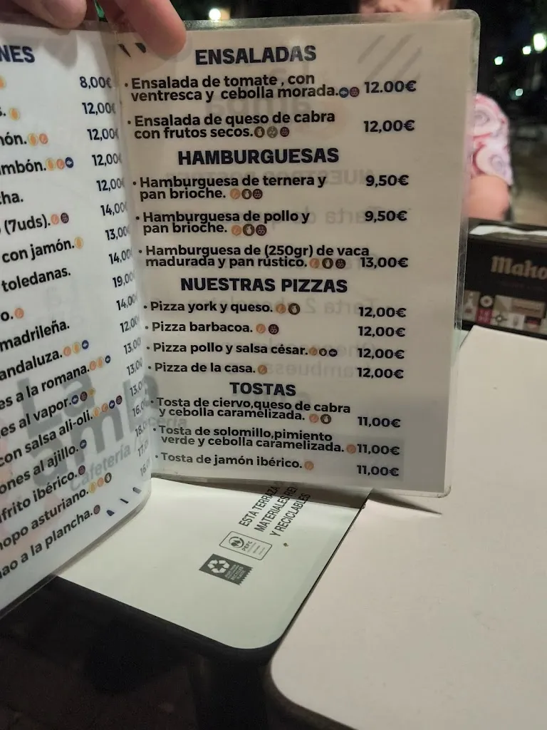 Menu_Bar-Restaurante La Gamba_Guadamur_image_3