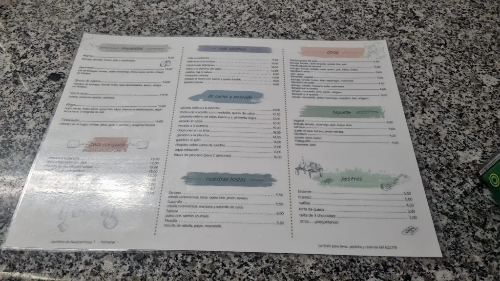 Menu_Restaurante - Centro de Mayores HONTANAR_Hontanar_image_1