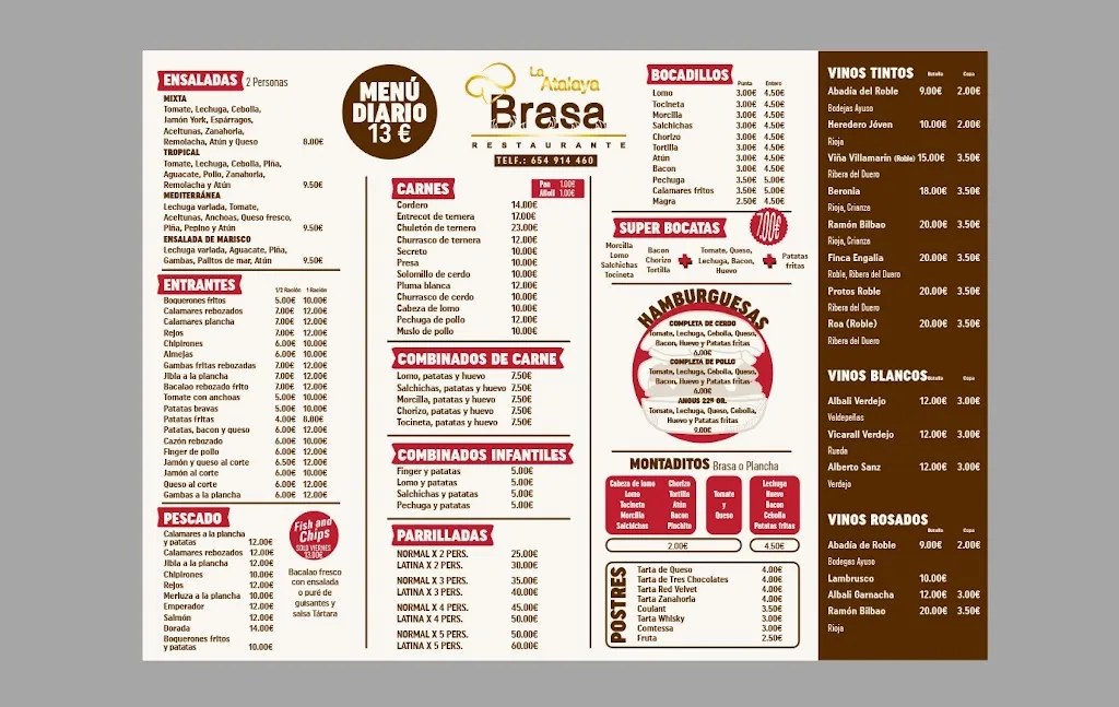 Menu_Bar Restaurante Atalaya_Huércal-Overa_image_1