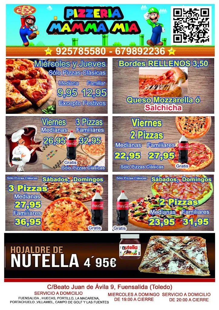 Menu_Pizzeria Mamma Mía Fuensalida_Fuensalida_image_2