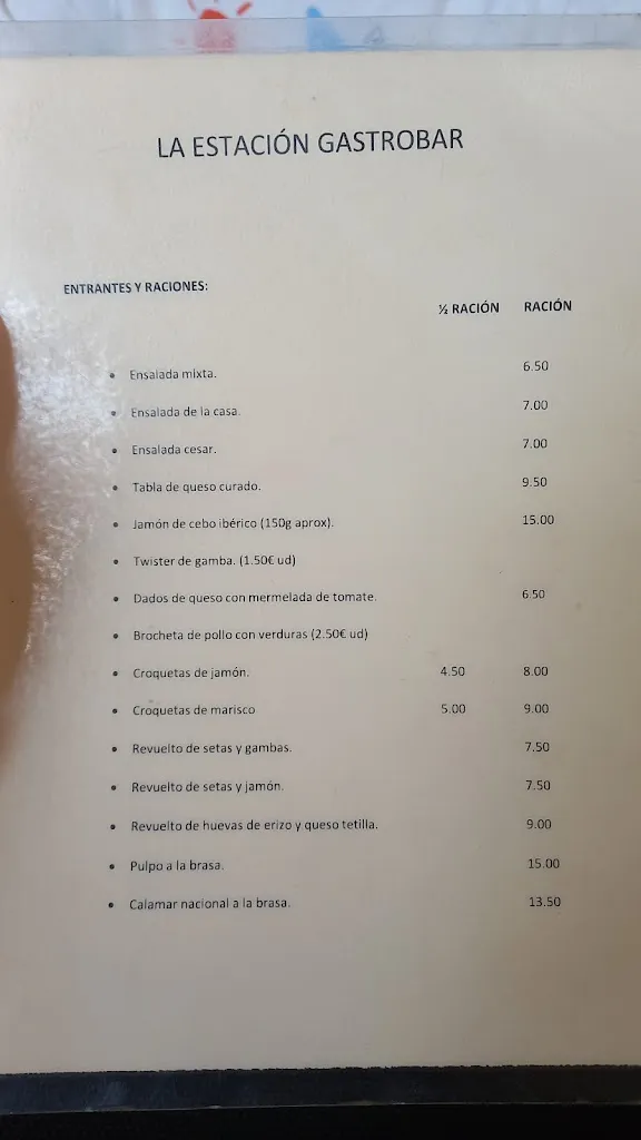 Menu_La Estación Gastrobar_Huércal-Overa_image_1