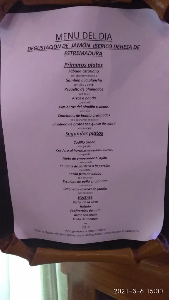 Mar carrasco_Restaurante Jamaica_Fuensalida_review