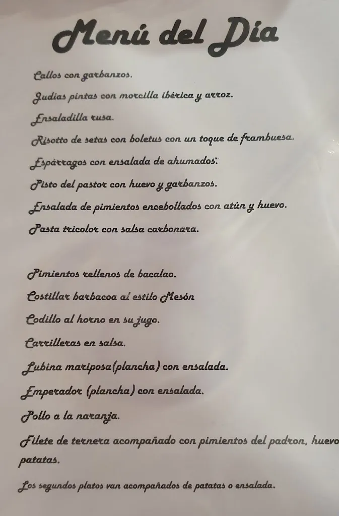 Menu_Restaurante Mesón Los Arcos_Iglesuela La_image_1