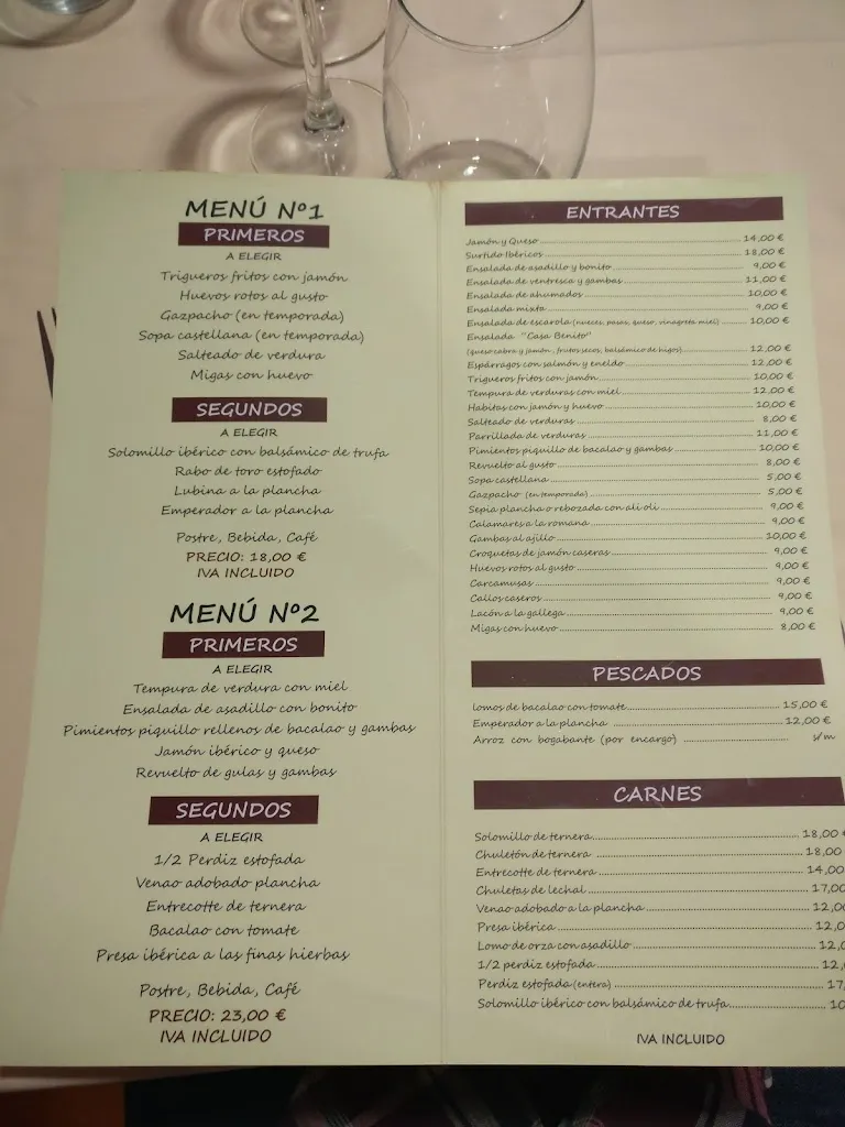 Menu_Restaurante Casa Benito_Layos_image_1