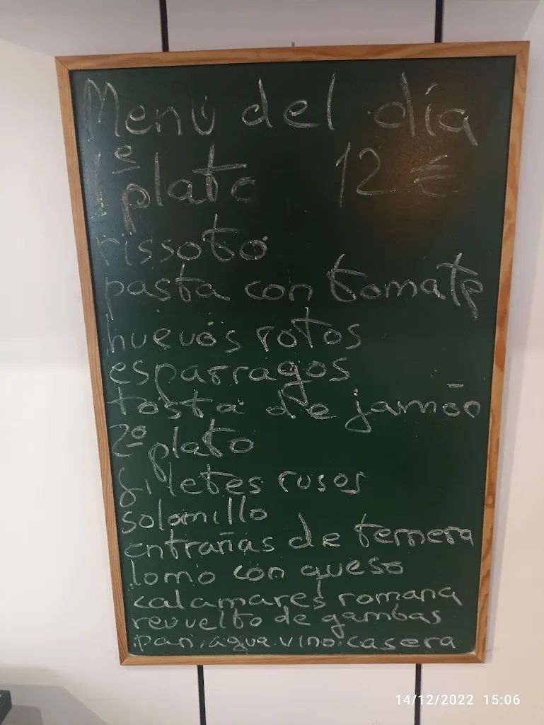 Menu_Bar Restaurante Castilla_Lominchar_immagine_1