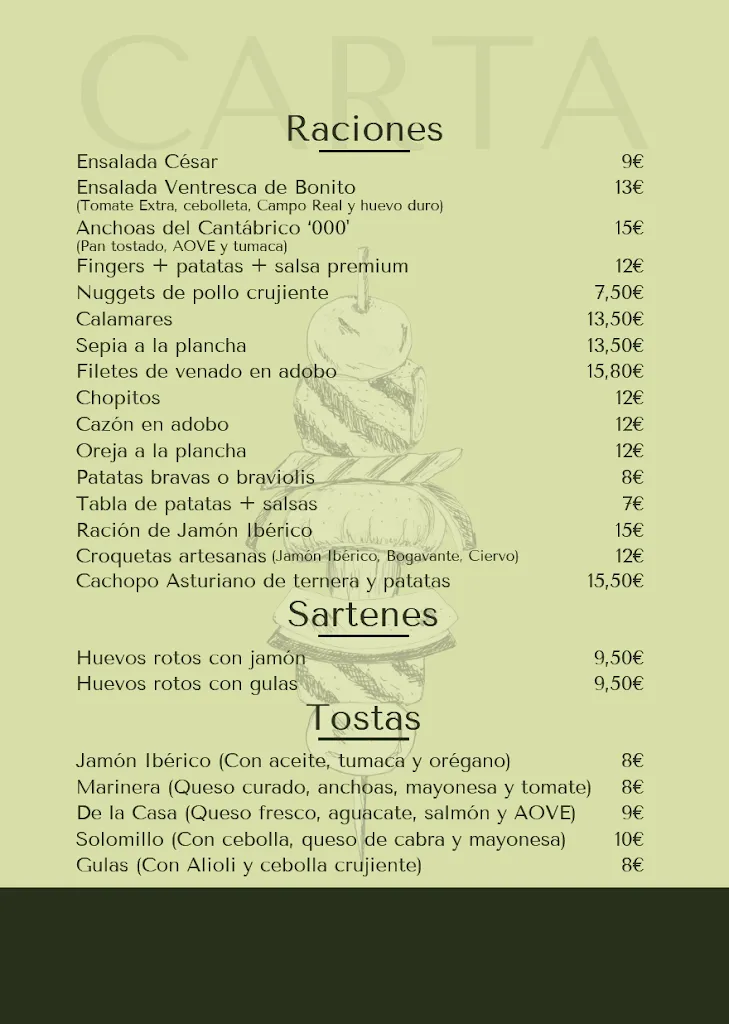 Menu_El Pinchoteo - Bar & Churrería_Lominchar_image_3
