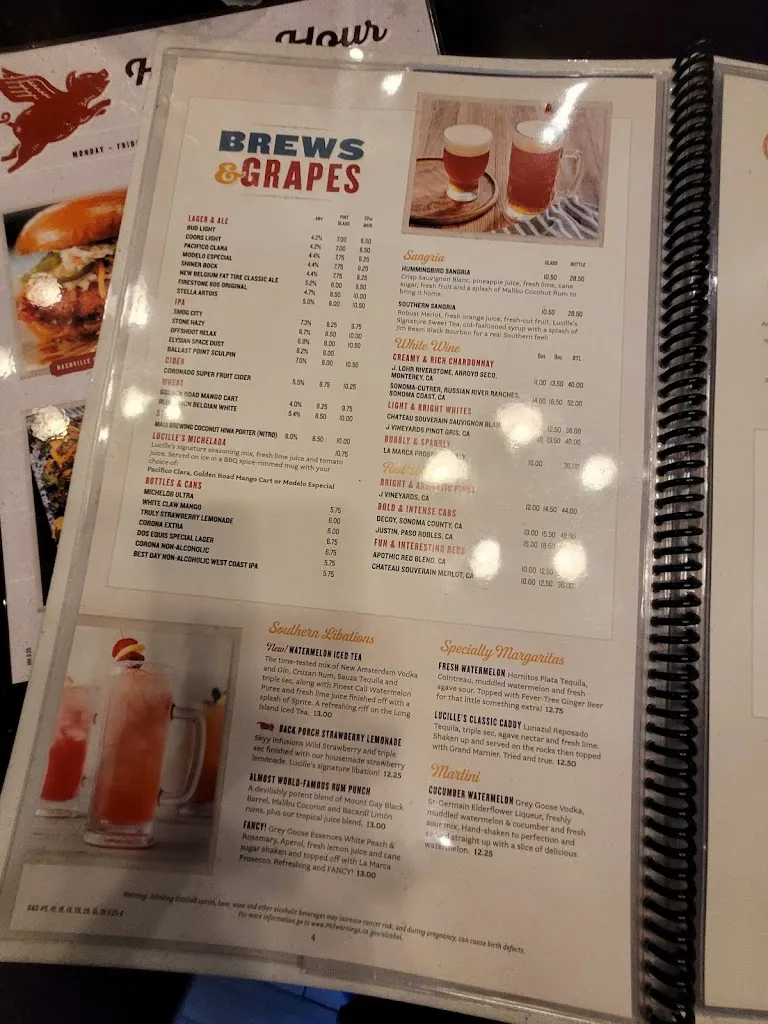 Menu_Lucille's Smokehouse Bar-B-Que_Lucillos_image_4