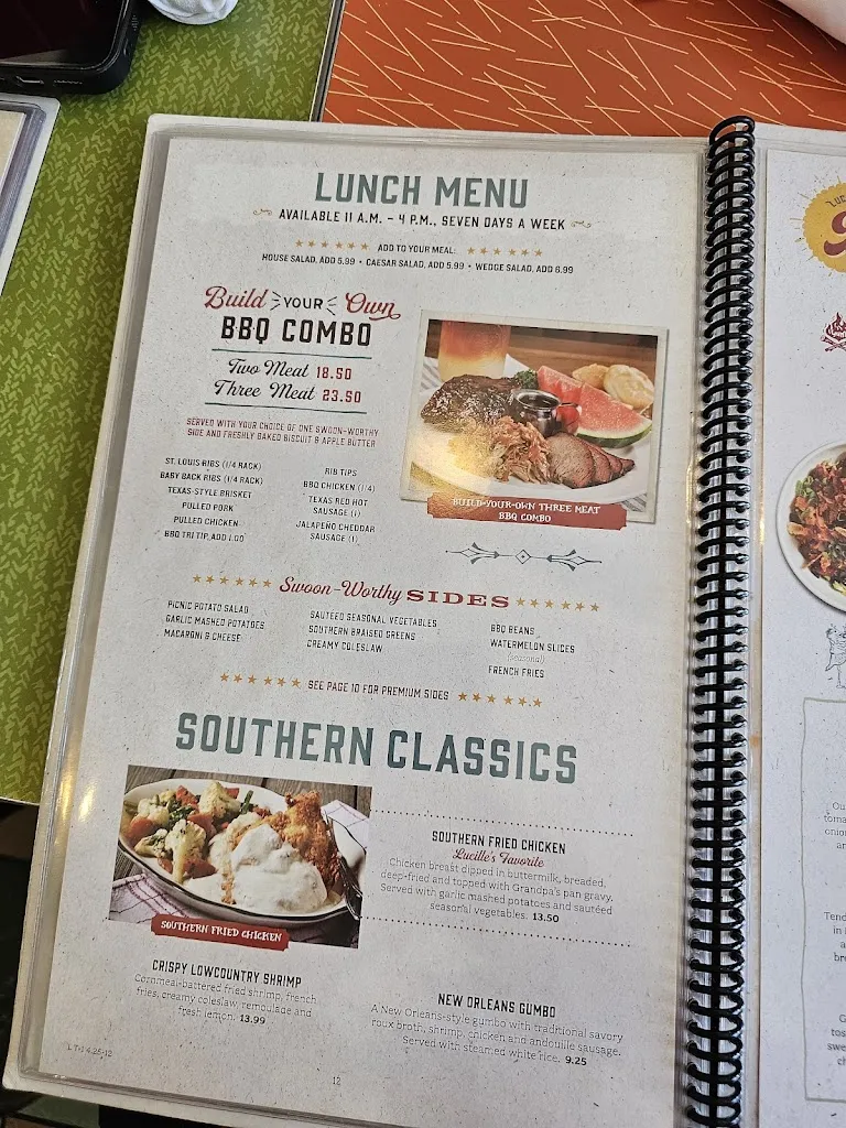 Menu_Lucille's Smokehouse Bar-B-Que_Lucillos_image_1