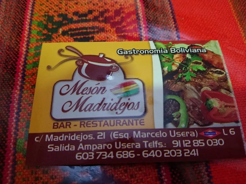 Menu_Mesón Madridejos_Madridejos_image_2