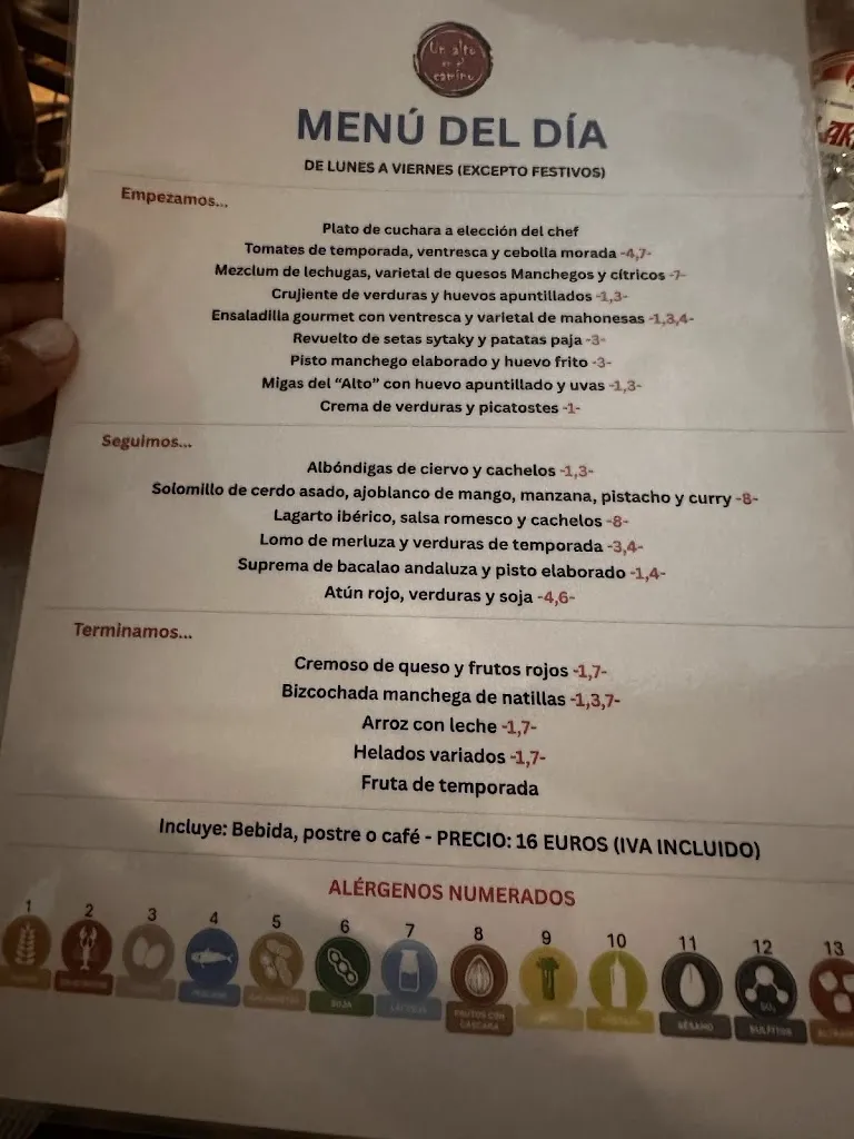 Vanesa Gor_Restaurante Un Alto en el camino_Madridejos_recensione