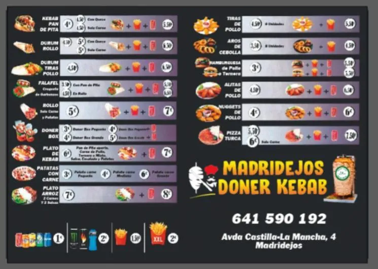 Menu_Madridejos Doner kebab_Madridejos_image_3