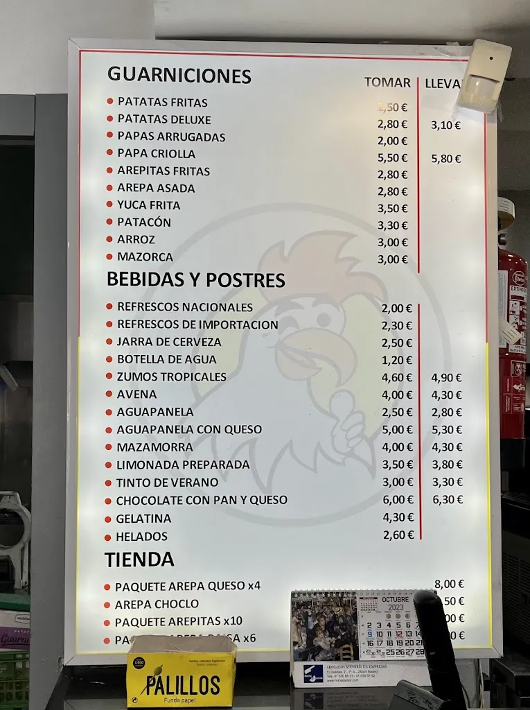 Menu_Pollo Rico_Madridejos_image_1