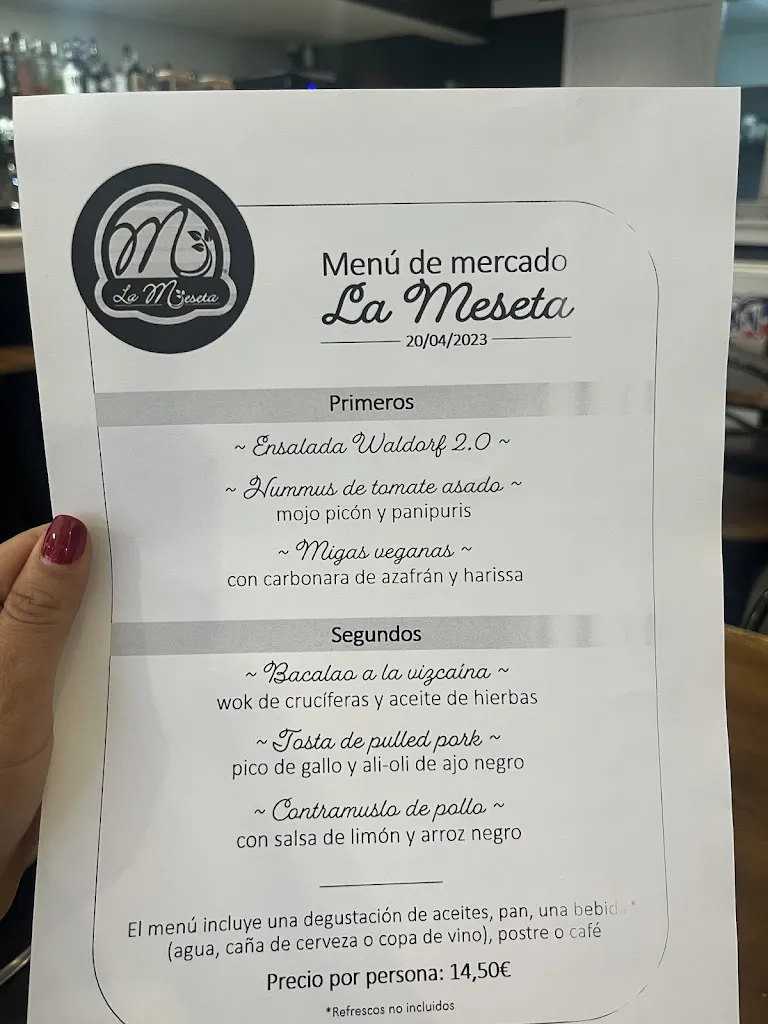 Menu_La Meseta_Madridejos_immagine_3