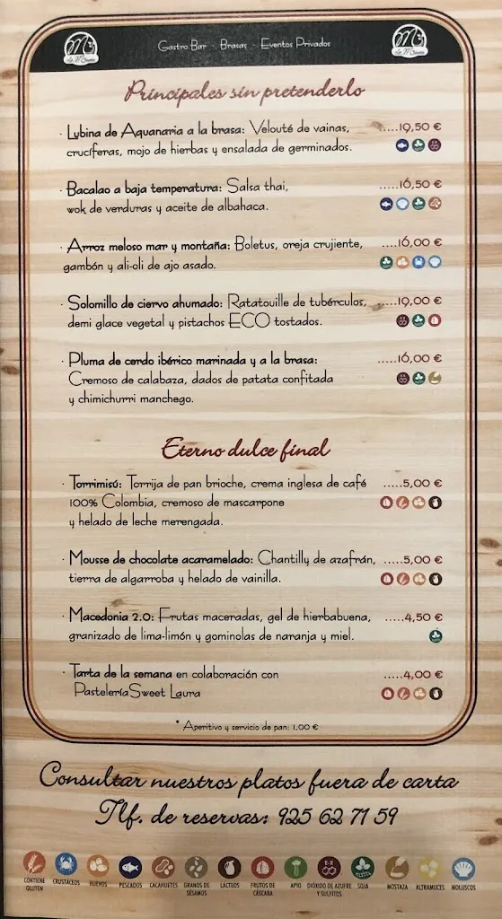 Menu_La Meseta_Madridejos_immagine_4