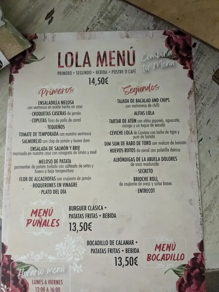Menu_Lola Puñales_Mata La_image_2