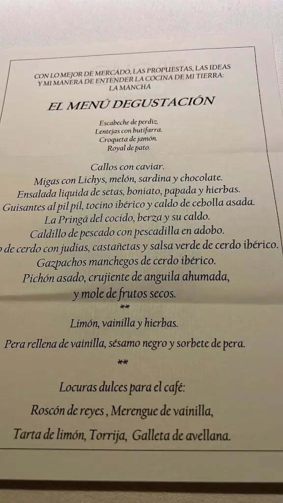 Menu_El Bohío_Illescas_immagine_4