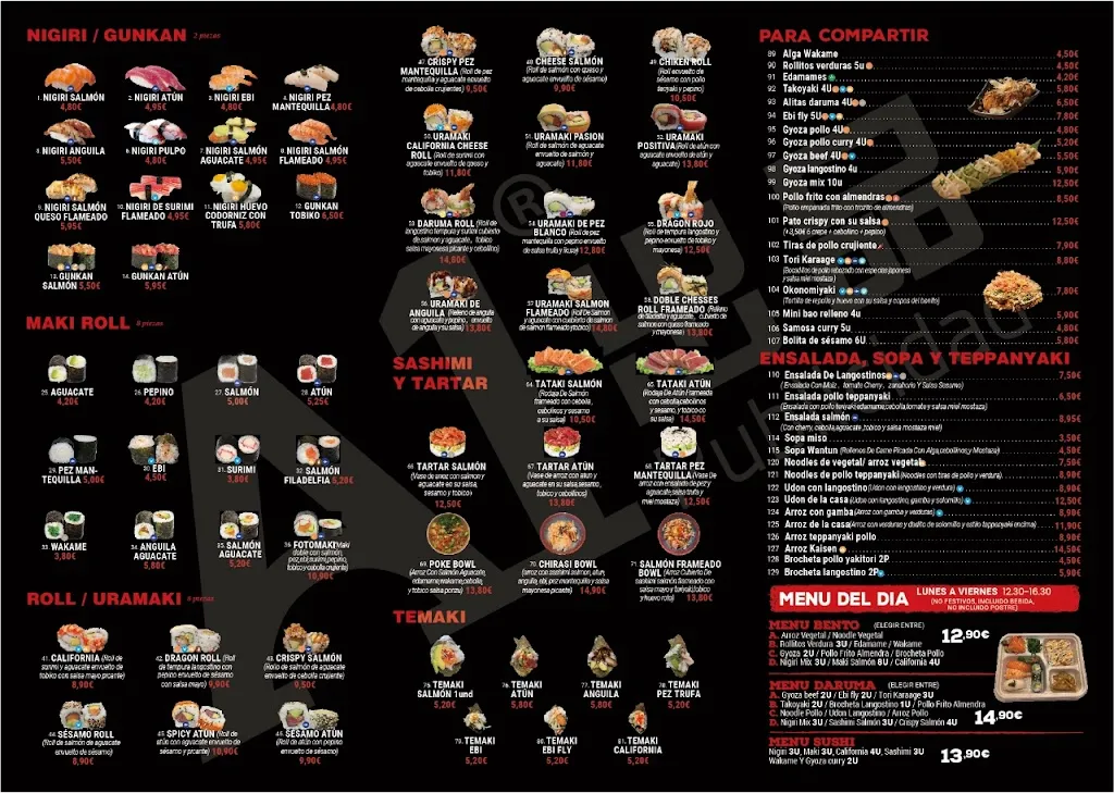 Menu_Daruma Sushi&Ramen_Illescas_image_2
