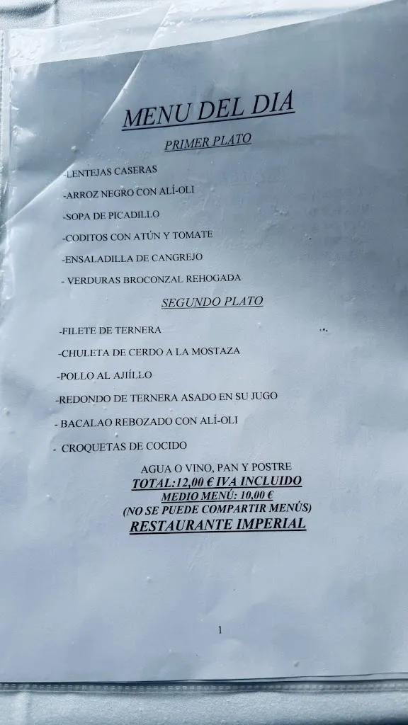 Menu_Restaurante Imperial Illescas_Illescas_image_1