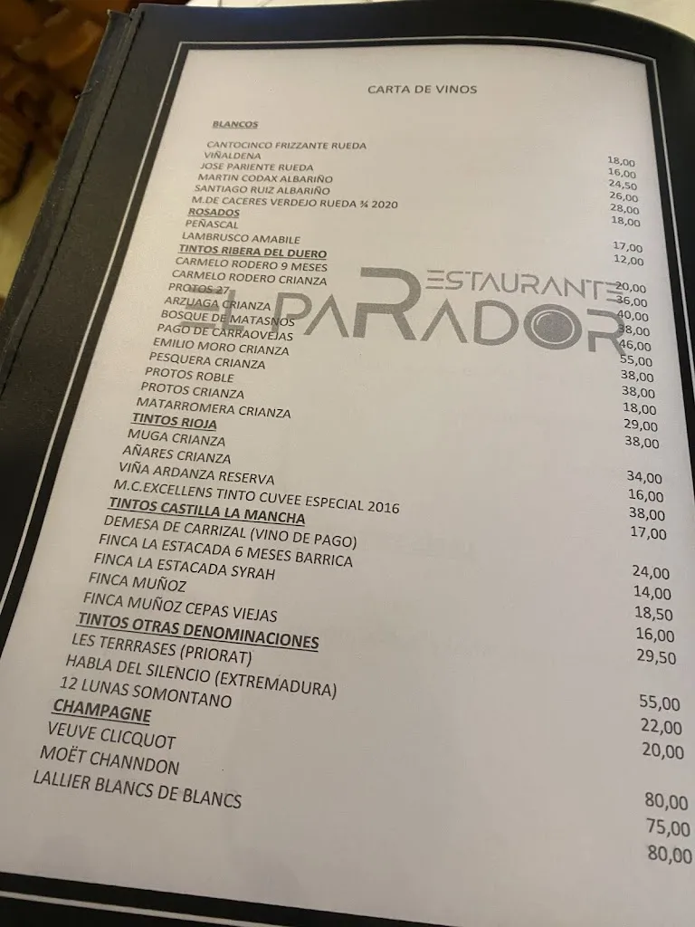 Menu_Restaurante el Parador Illescas_Illescas_image_1