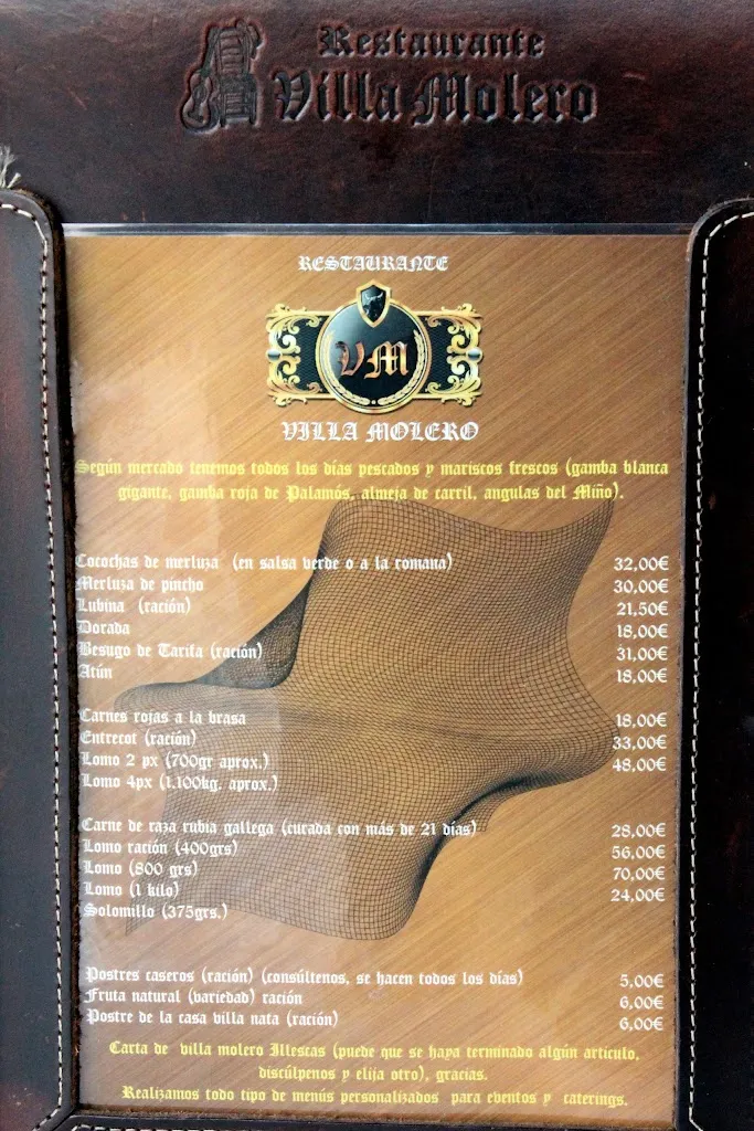 Menu_Restaurante Villa Molero Illescas_Illescas_image_2