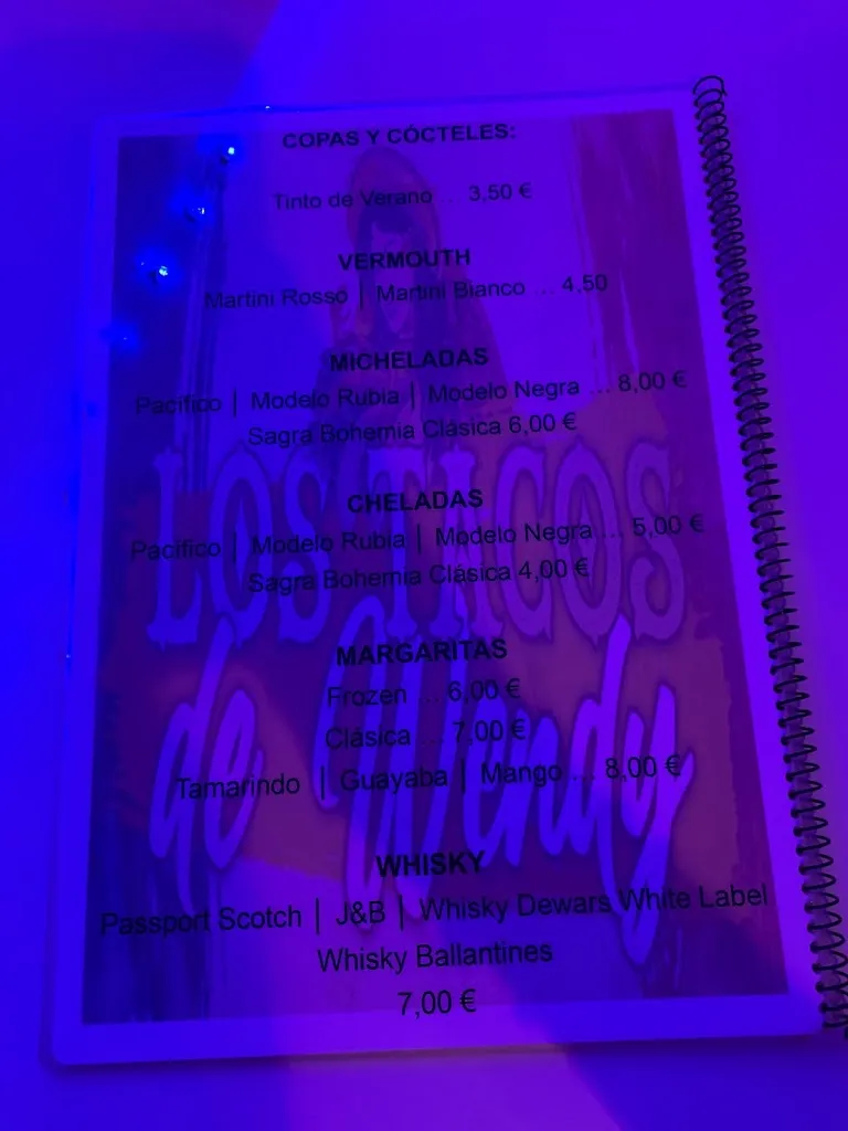 Menu_Los Tacos de Wendy - Restaurante Mexicano en Illescas_Illescas_image_1