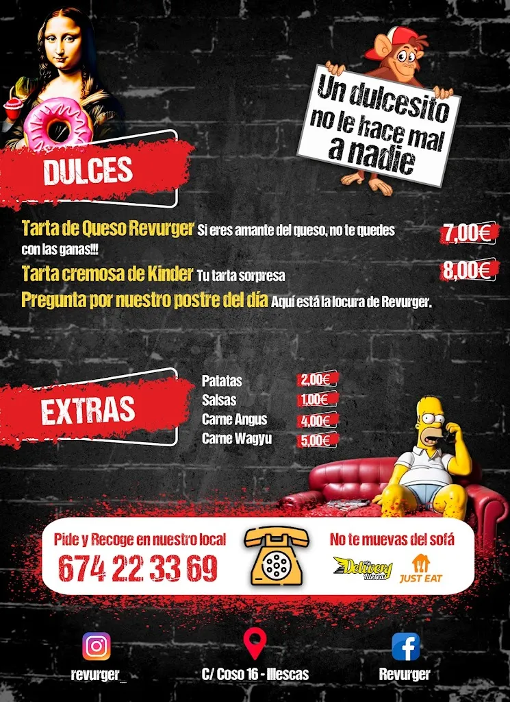 Menu_Revurger - Hamburguesería en Illescas_Illescas_image_3