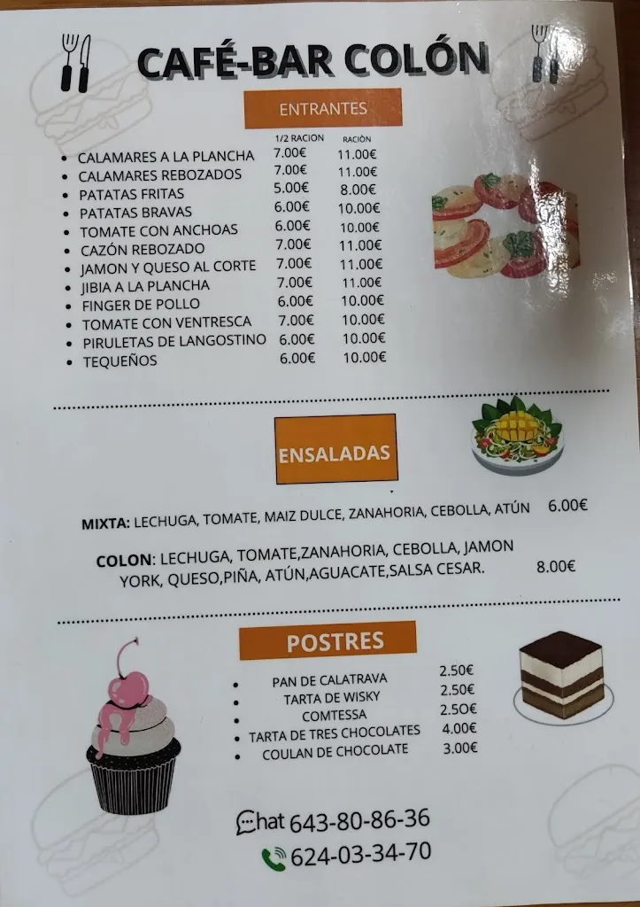 Menu_Bar Colón_Huércal-Overa_image_1