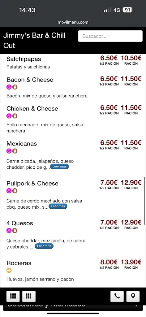 Menu_Hamburguesas Illescas Jimmy´s_Illescas_image_1