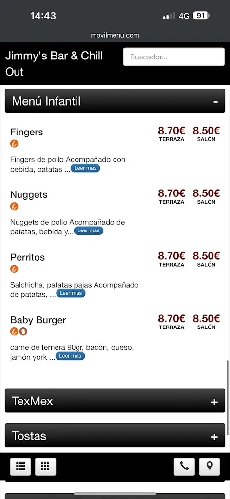 Menu_Hamburguesas Illescas Jimmy´s_Illescas_image_2