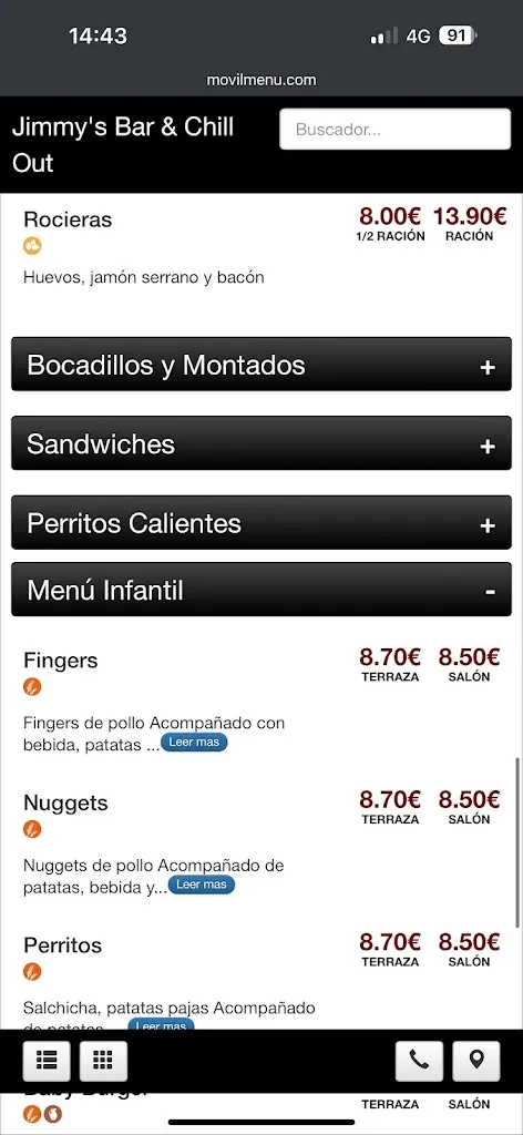Menu_Hamburguesas Illescas Jimmy´s_Illescas_image_4