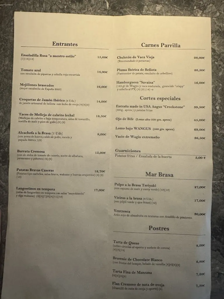 Menu_Ancestral Restaurante_Illescas_image_1