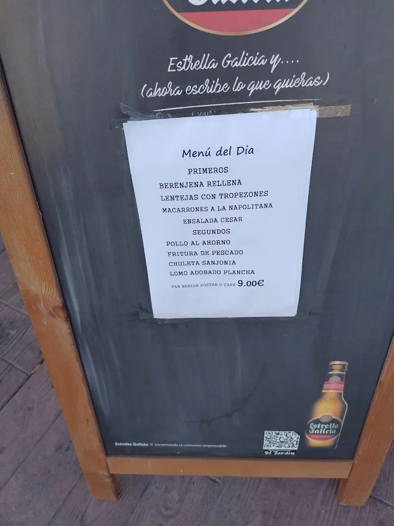 Menu_Bar restaurante El Jardin_Illescas_image_1