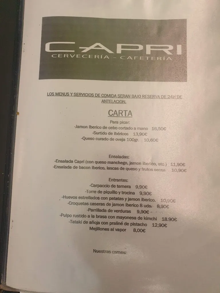 Menu_Cafeteria Capri_Illescas_image_3