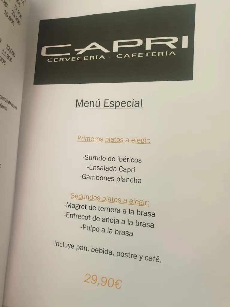 Menu_Cafeteria Capri_Illescas_image_4