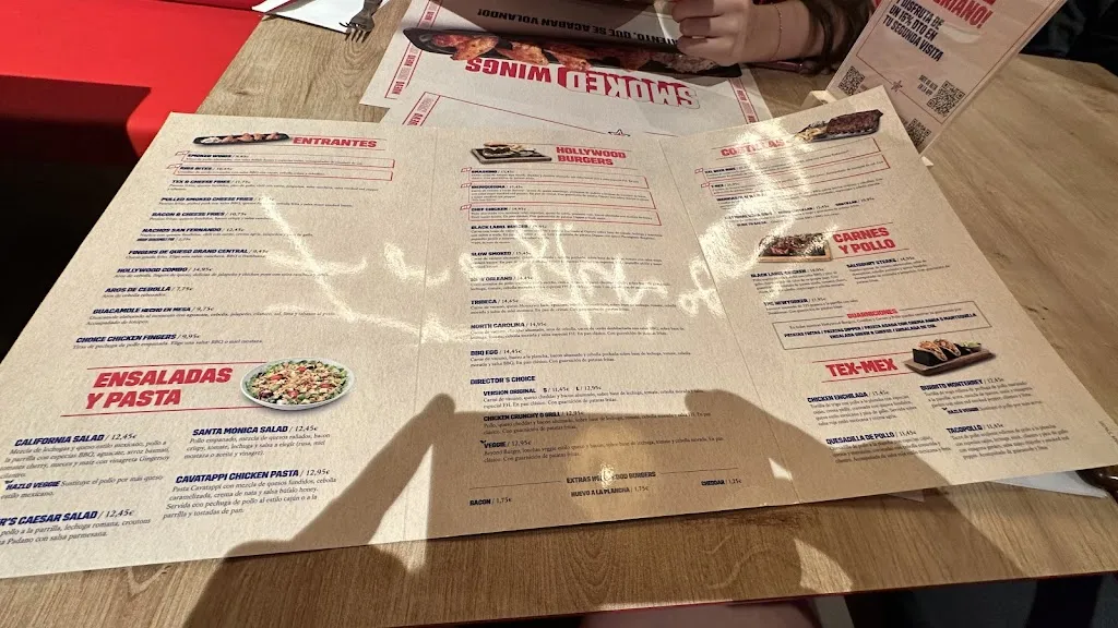 Menu_Foster's Hollywood_Illescas_image_3