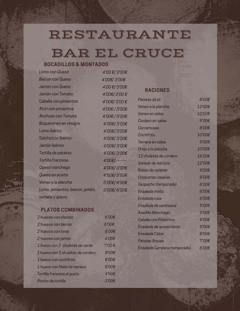 Menu_Restaurante El Cruce_Menasalbas_image_1