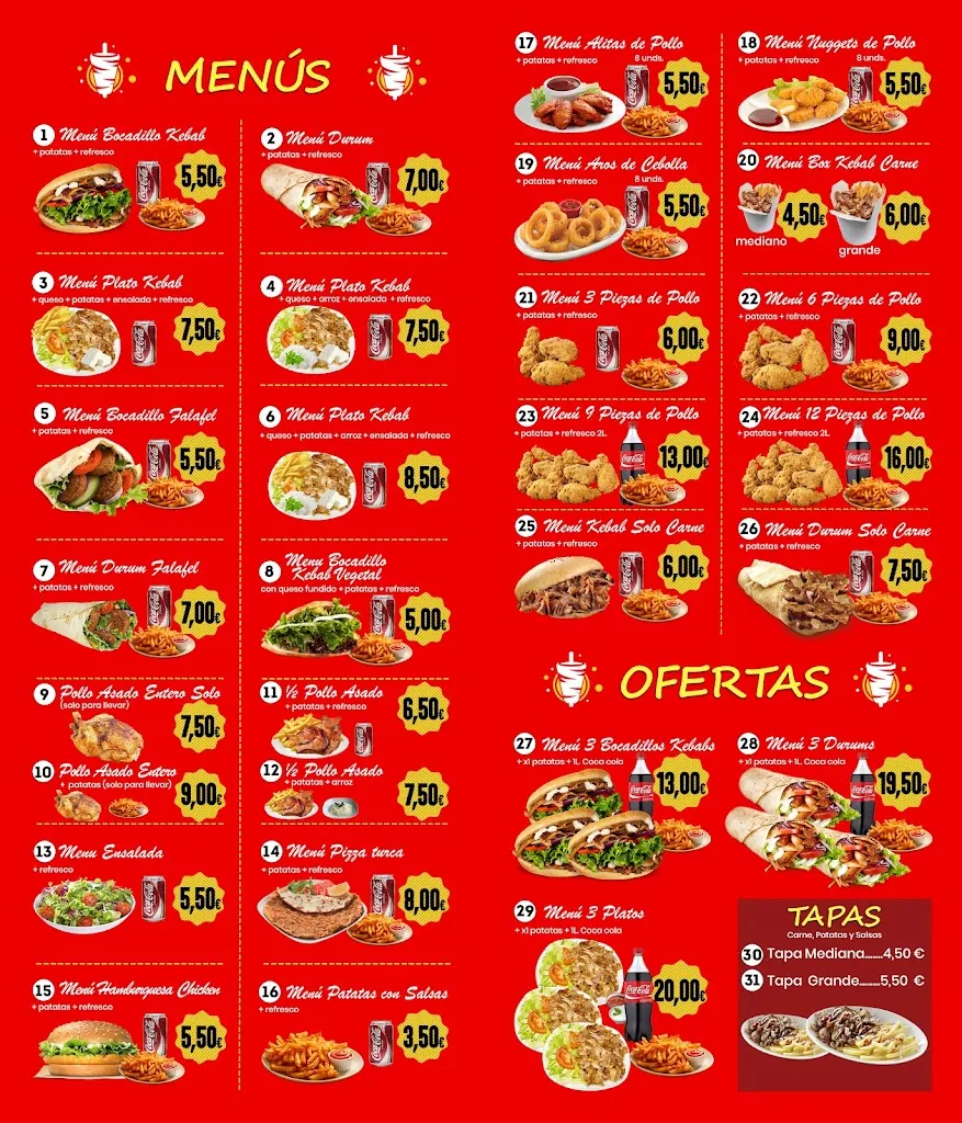 Menu_Döner Kebab Madrid Mejorada del Campo_Mejorada_image_1