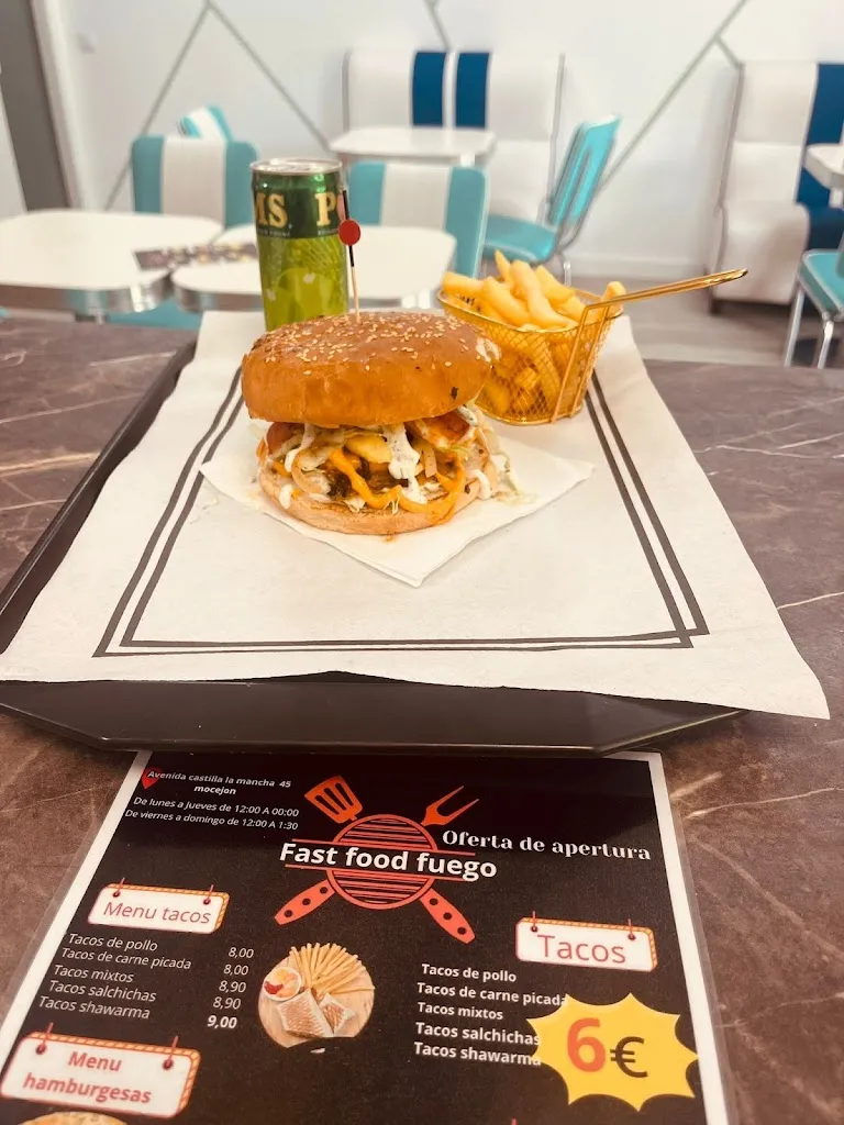 Menu_Fast Food Fuego_Mocejón_image_3