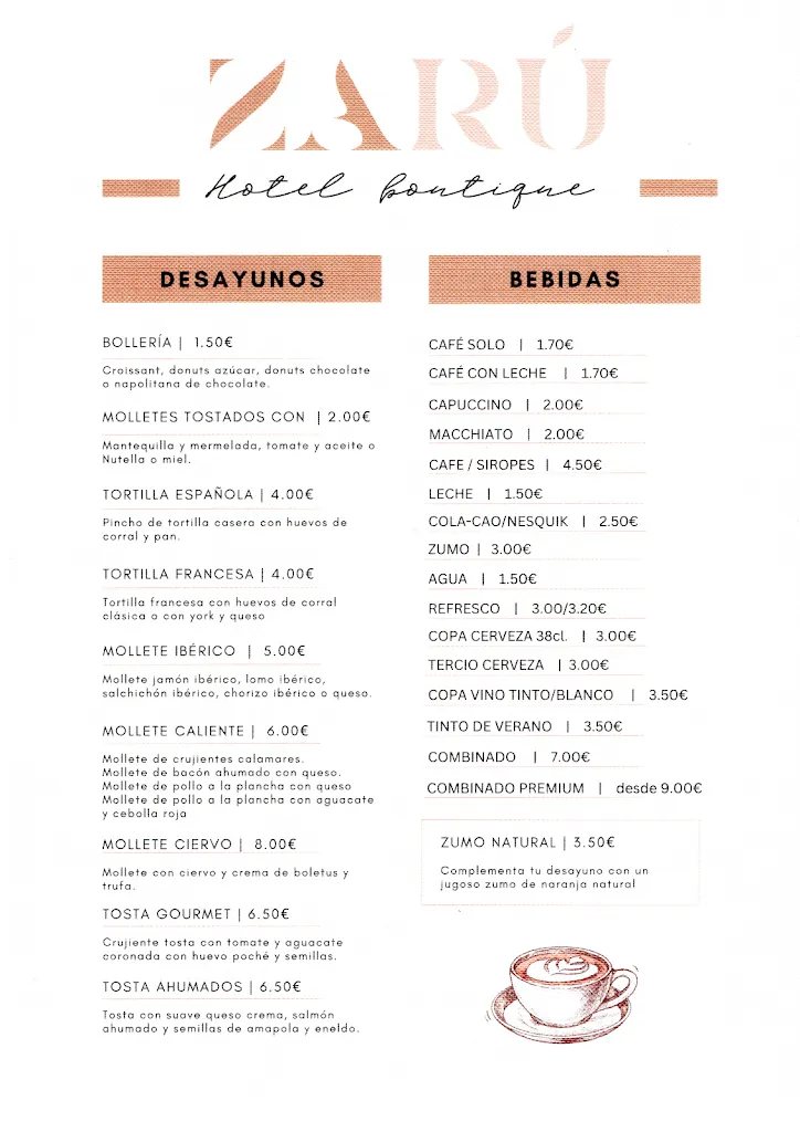 Menu_Zarú Gastrobar_Mocejón_image_2