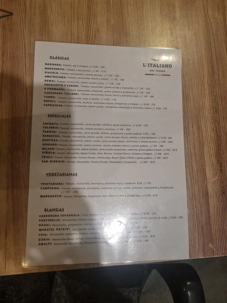 Menu_Pizzería L’ Italiano_Navahermosa_image_3