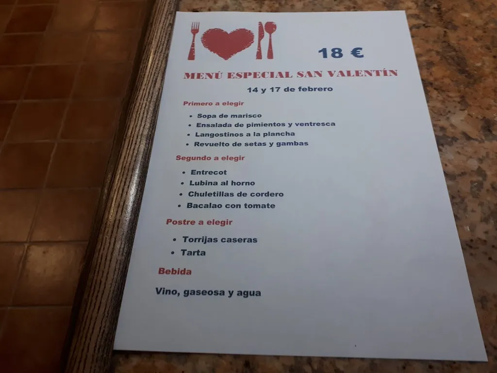 Menu_Mesón Restaurante La Perdiz_Nombela_immagine_1