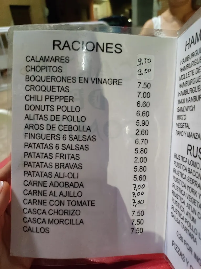 Menu_Mesón del Cerro Pelón 1 tapas_Navalmorales Los_image_2