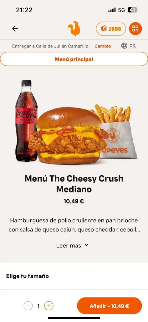 Menu_Popeyes Famous Louisiana Chicken_Noblejas_image_1