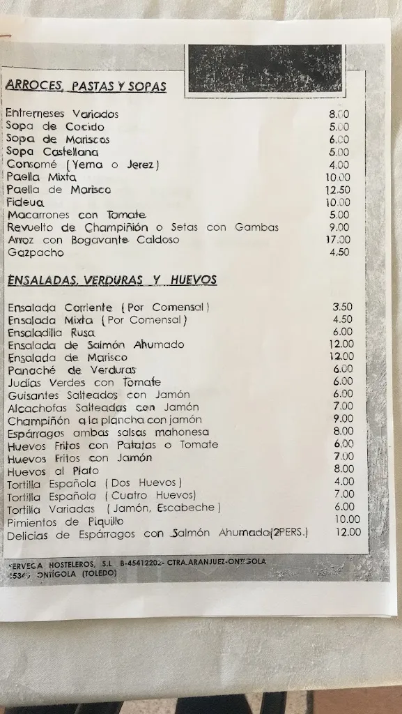 Menu_Restaurante La Frontera_Ontígola_image_1